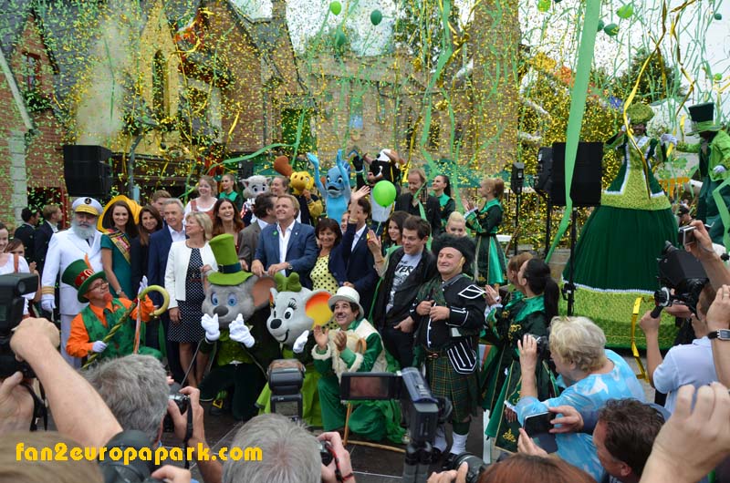 Ouverture officielle du nouveau quartier irlandais